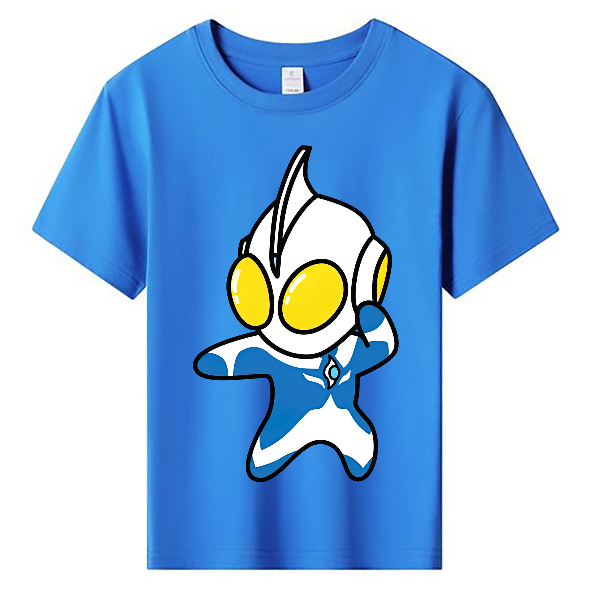 （画像用） ウルトラマン Ultraman 綿100％キッズTシャツ（フロントプリント）